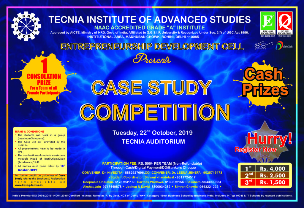 case study competition for working professionals