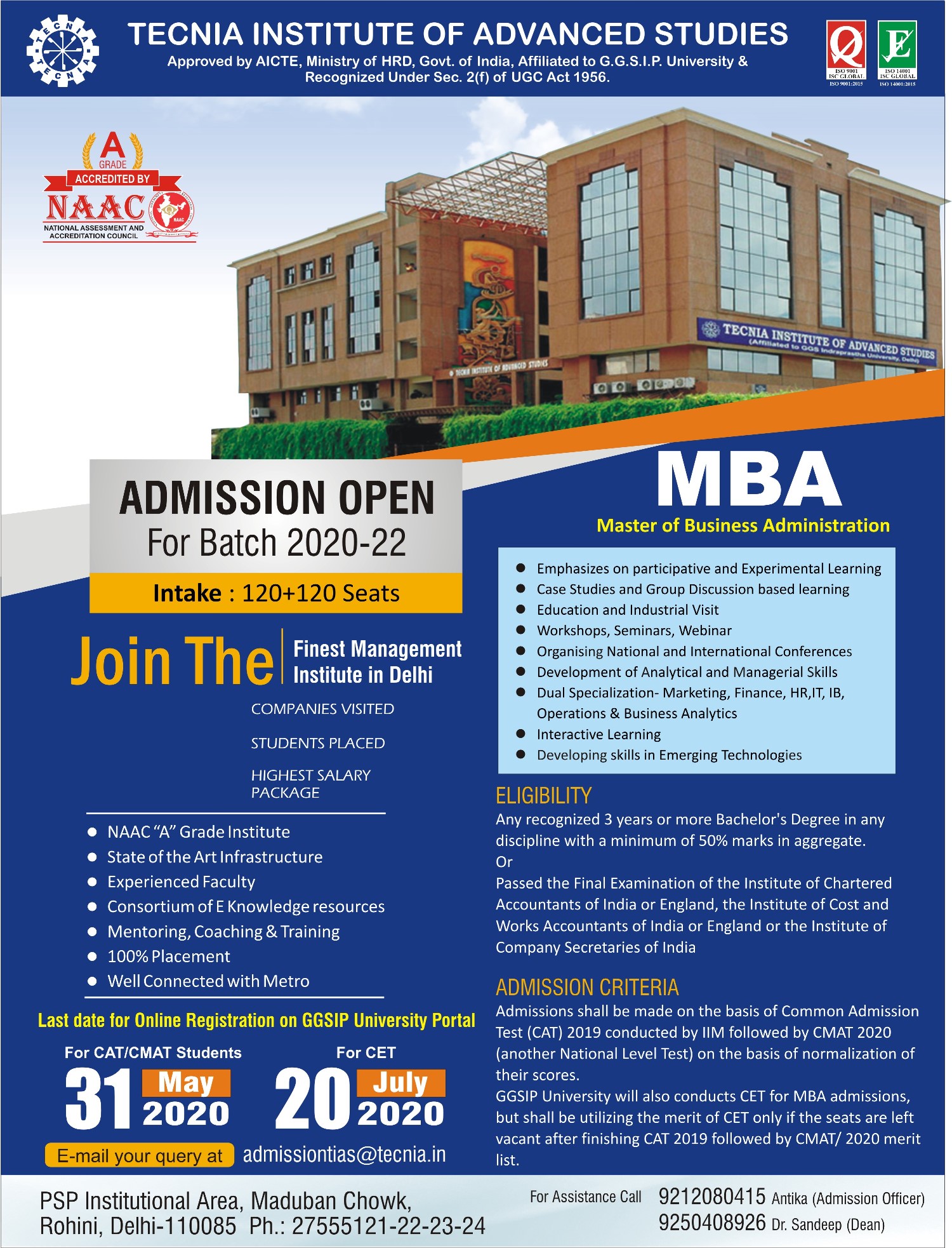 Admission – TIAS